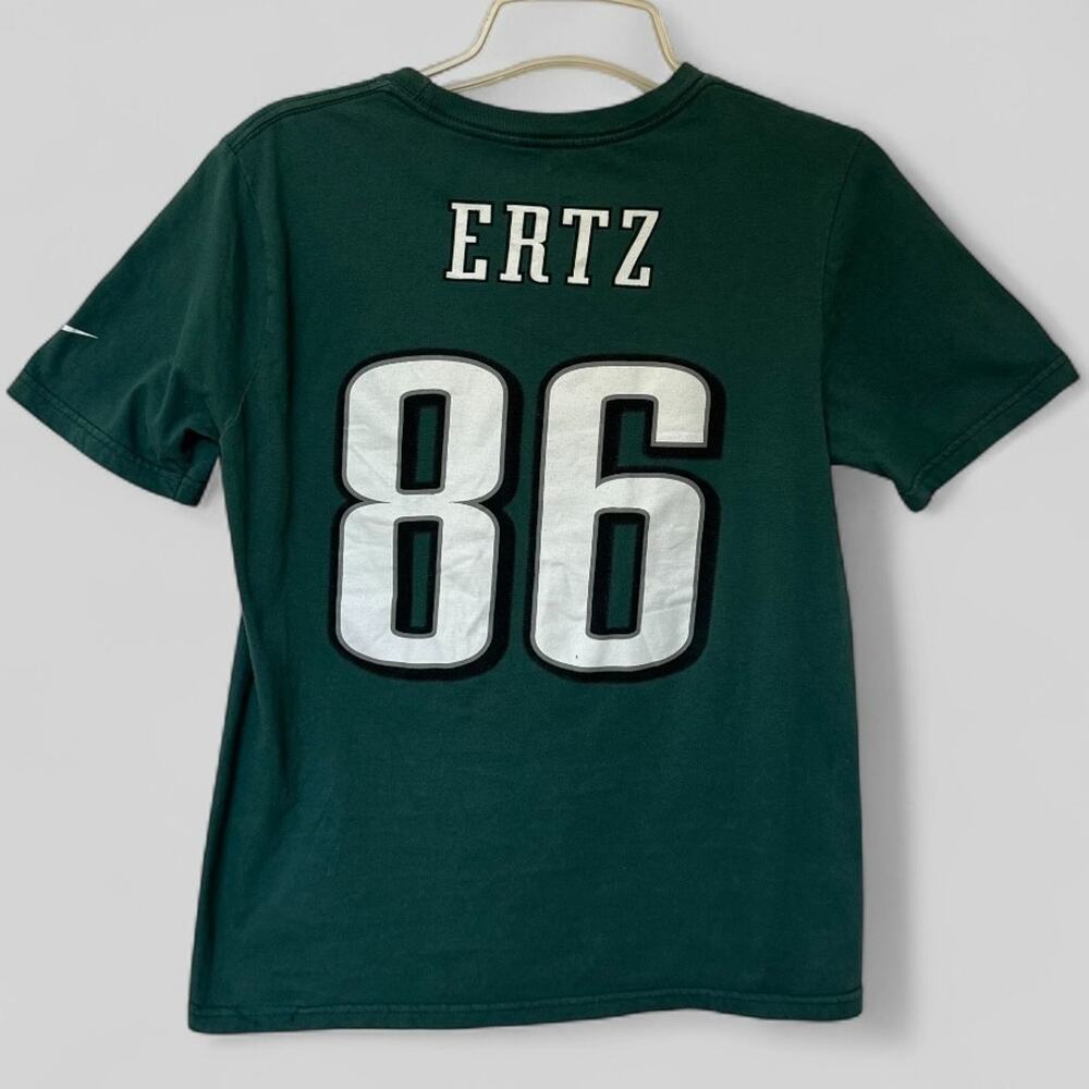 Philadelphia Eagles Nike Green Short Sleeve‎ T-Shirt Kids Large